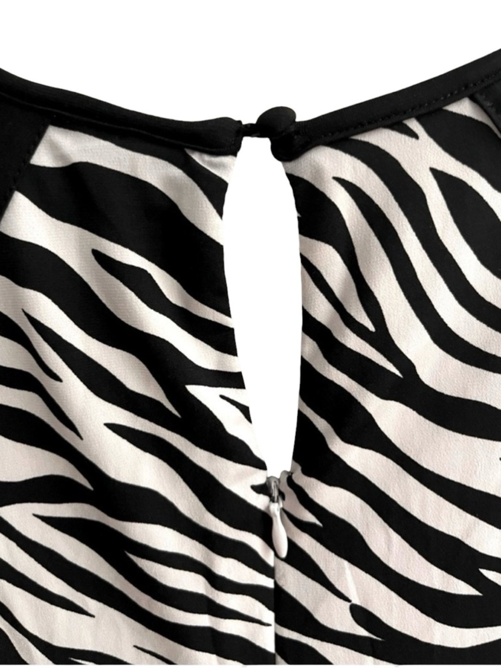 Cato Zebra Print Casual Mini Dress - Picture 5 of 5